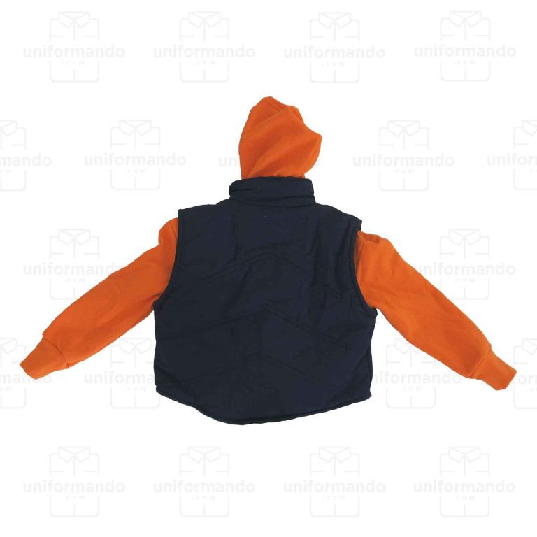 KINDER CAME VEST WITH SWEATSHIRT