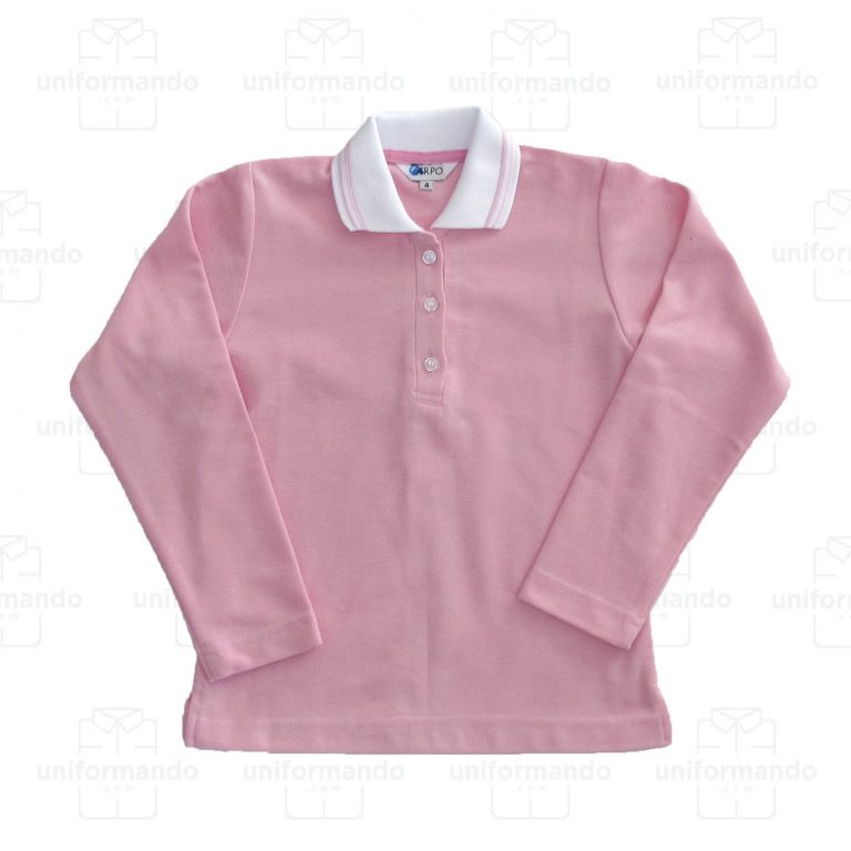CYAO LONG-SLEEVED POLO SHIRT